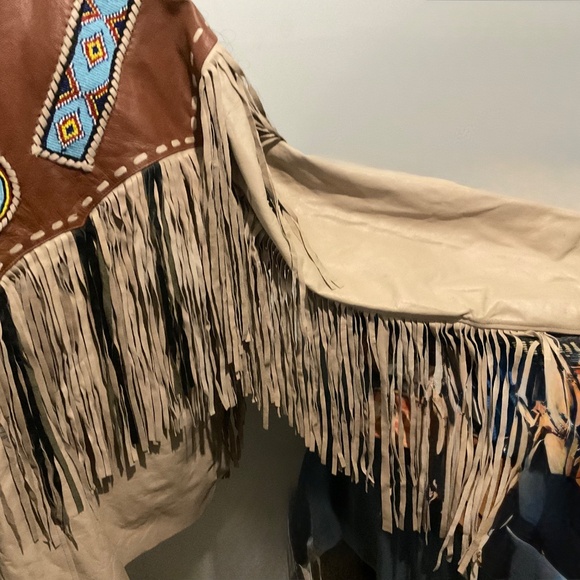 QASTANWEARS   WESTERN FRINGED UNISEX SIZE   4XL. NEW - Picture 11 of 16